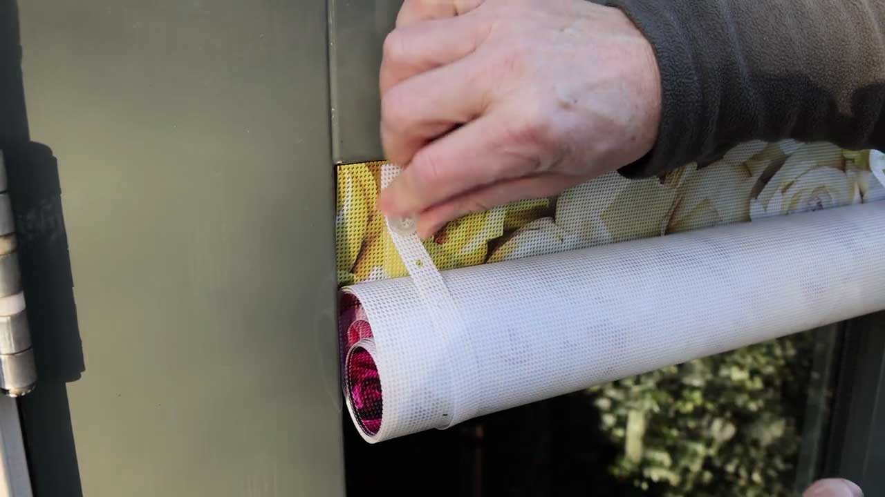 Sangles de maintien pour toile de fenêtre